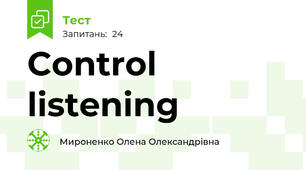 Control listening