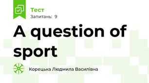 A question of sport