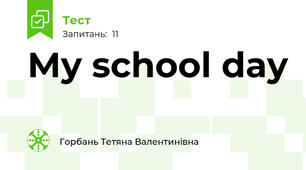 My school day