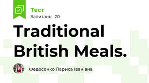 Traditional British Meals.