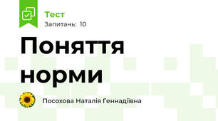 Поняття норми