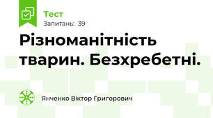 Різноманітність тварин. Безхребетні.