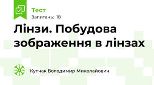 Лінзи. Побудова зображення в лінзах