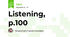 Listening, p.100