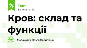Кров: склад та функції