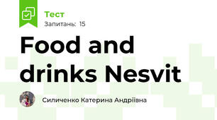 Food and drinks Nesvit