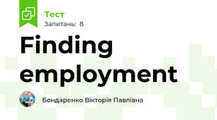 Finding employment