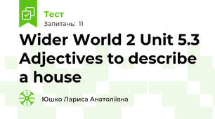 Wider World 2 Unit 5.3 Adjectives to describe a house