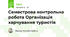 Семестрова контрольна робота Організація харчування туристів