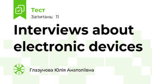 Interviews about electronic devices