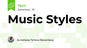 Music Styles