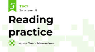 Reading practice