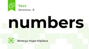 numbers 