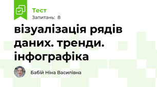 візуалізація рядів даних. тренди. інфографіка