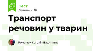Транспорт речовин у тварин