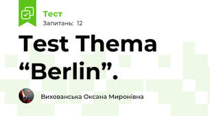 Test Thema “Berlin”.