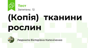 (Копія)  тканини рослин