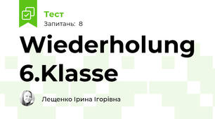 Wiederholung 6.Klasse