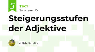 Steigerungsstufen der Adjektive