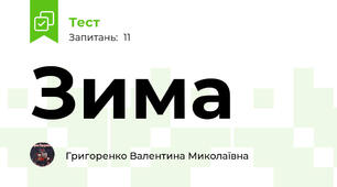 Зима