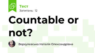 Countable or not?