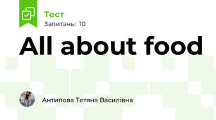 All about food