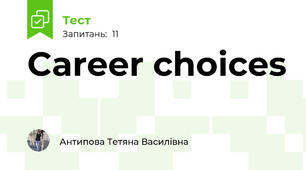 Career choices