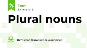 Plural nouns