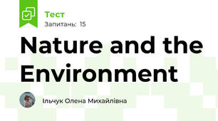 Nature and the Environment 