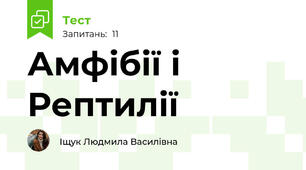 Амфібії і Рептилії