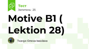 Motive B1 ( Lektion 28)