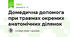 Домедична допомога при травмах окремих анатомічних ділянок