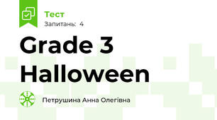 Grade 3 Halloween