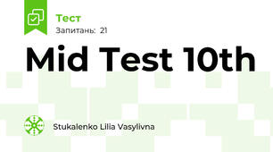 Mid Test 10th