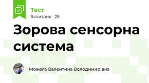 Зорова сенсорна система