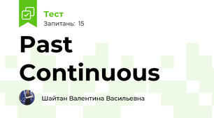  Past Continuous