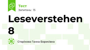 Leseverstehen 8