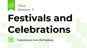 Festivals and Celebrations