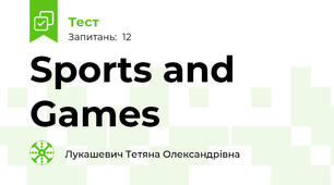 Sports and Games