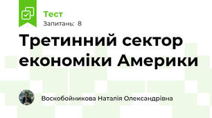 Третинний сектор економіки Америки