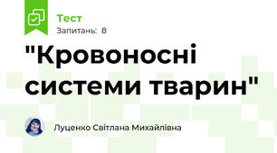 "Кровоносні системи тварин"