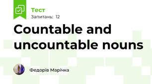 Countable and uncountable nouns