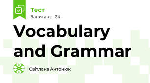 Vocabulary and Grammar