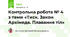 Контрольна робота № 4 з теми «Тиск. Закон Архімеда. Плавання тіл»