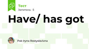 Have/ has got