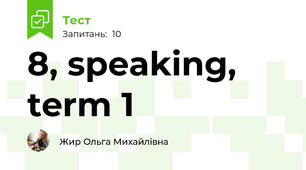 8, speaking, term 1