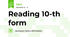 Reading 10-th form