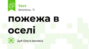 пожежа в оселі