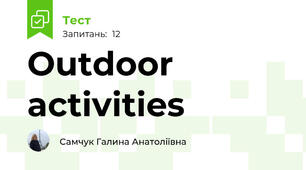 Outdoor activities 