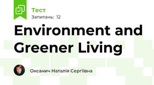 Environment and Greener Living